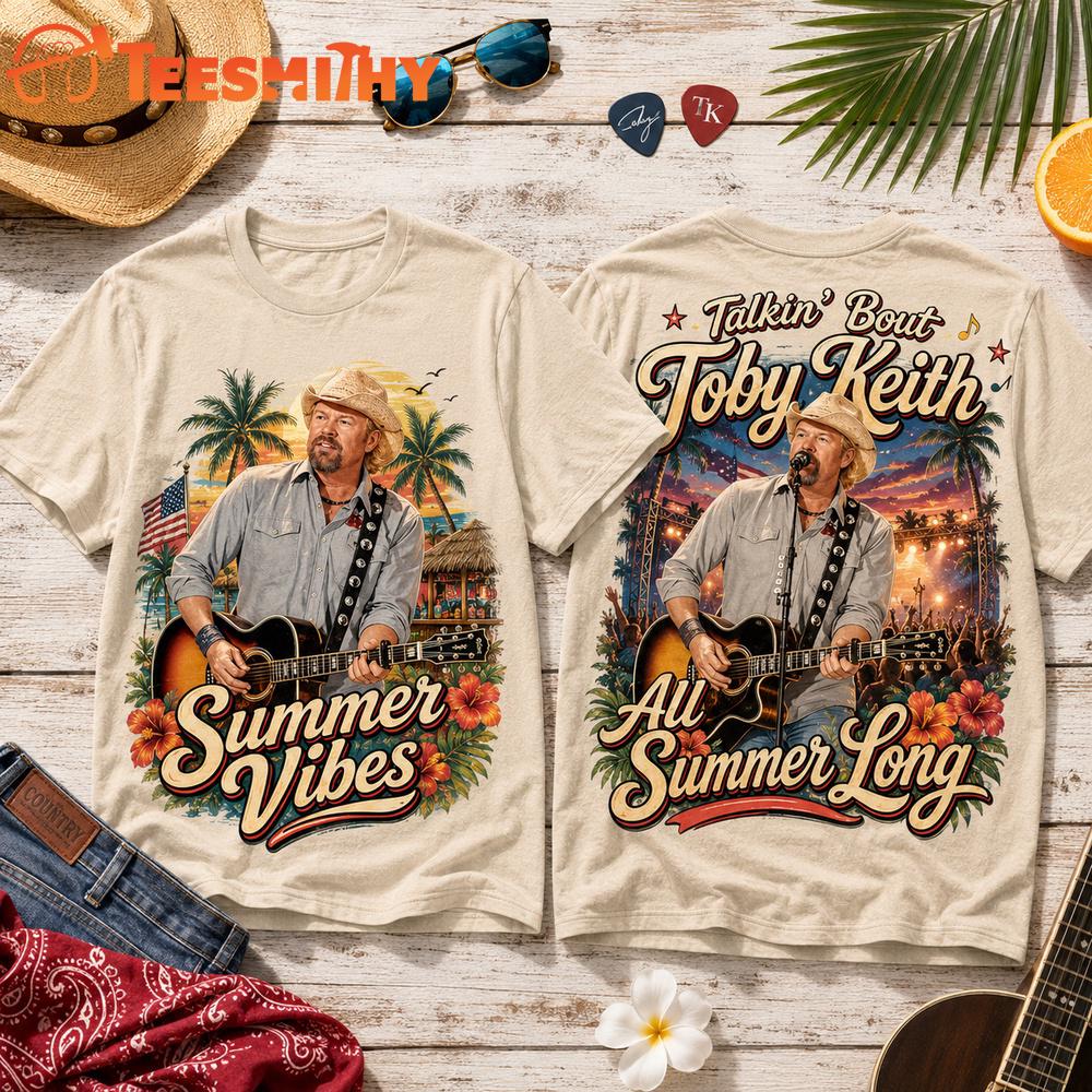 Toby Keith 2026 Summer Vibes Special New 3D Shirt