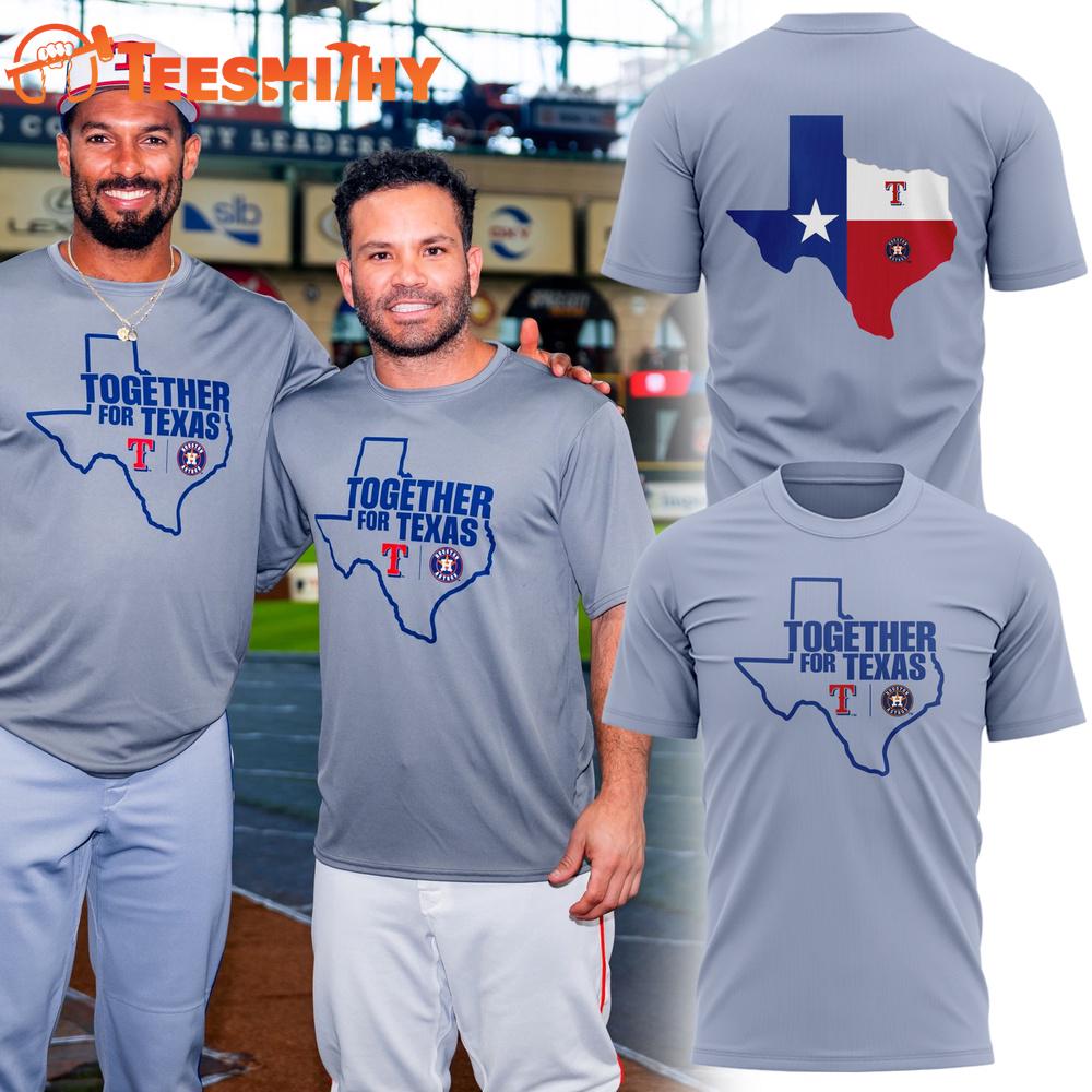 Together for Texas Houston Astros 2025 3D Shirt Together for Texas Houston Astros 2025 3D Shirt