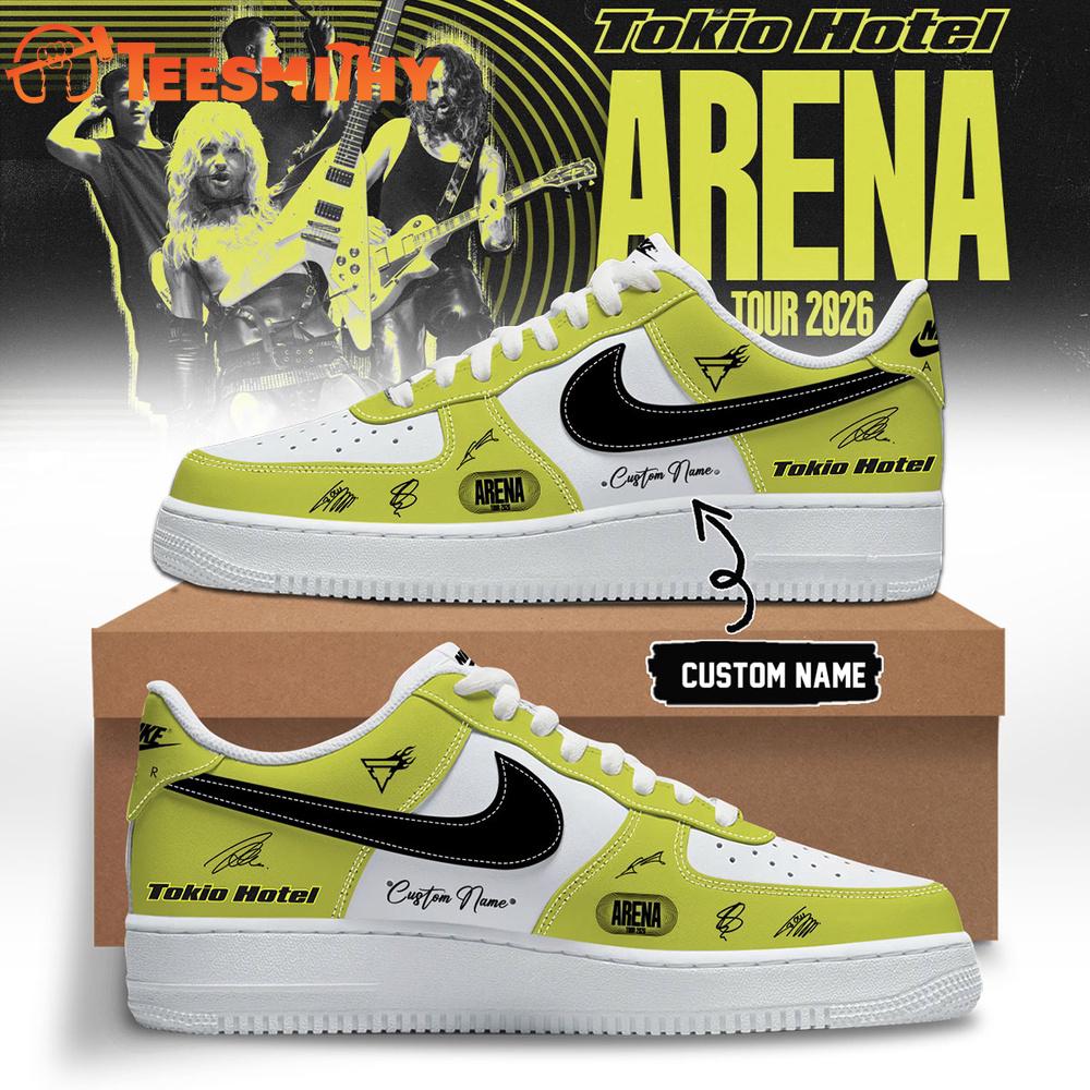 Tokio Hotel ARENA TOUR 2026 Limited Edition Signature Air Force 1 Shoes Sneakers