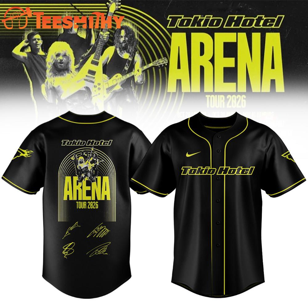 Tokio Hotel ARENA TOUR 2026 Signature All Over Print Jersey