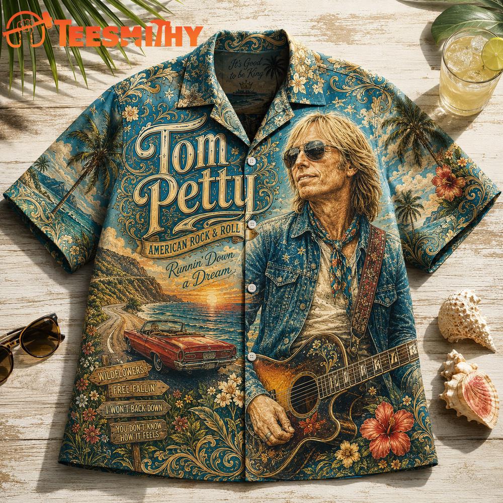 Tom Petty Music Graphic 2026 Summer Hawaiian Shirt