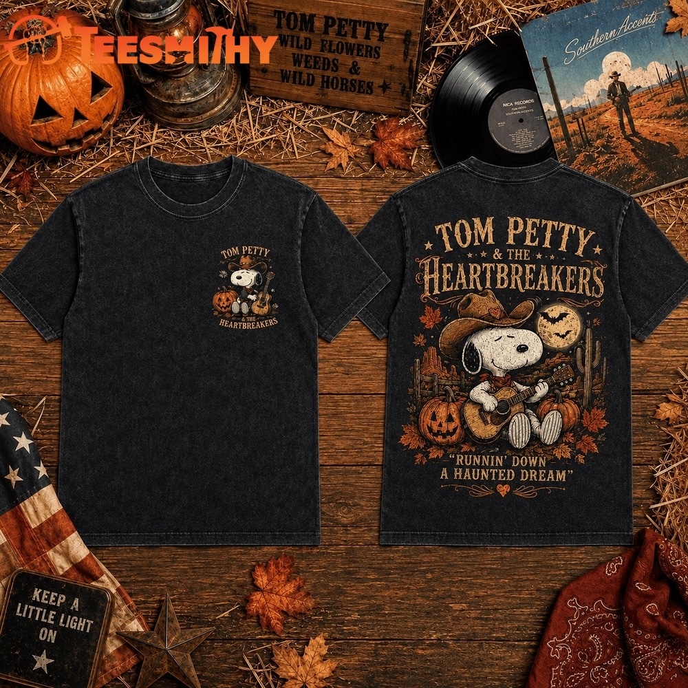 Tom Petty Runnin’ Down A Haunted Dream 3D Shirt