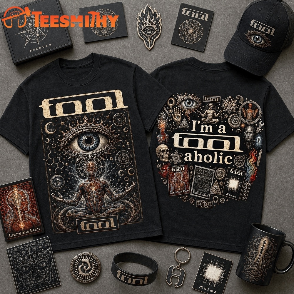 TOOL I’m a Toolaholic Sacred Eye Vintage 3D Shirt