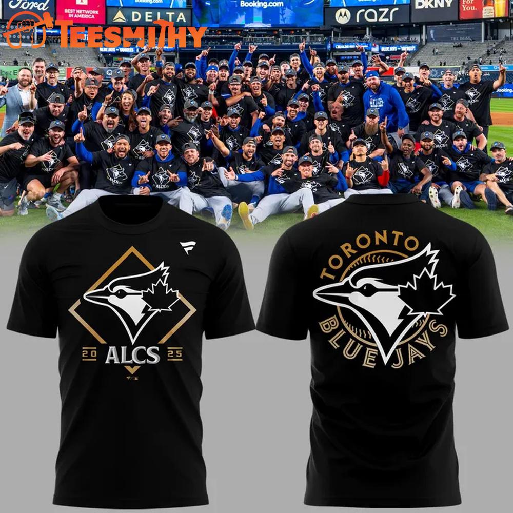 Toronto Blue Jays ALCS Bound 2025 Black T Shirt Toronto Blue Jays ALCS Bound 2025 Black T Shirt