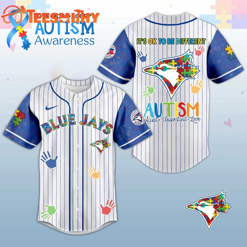 Toronto Blue Jays Autism Awareness 2026 Limited Editions Baseball Jersey