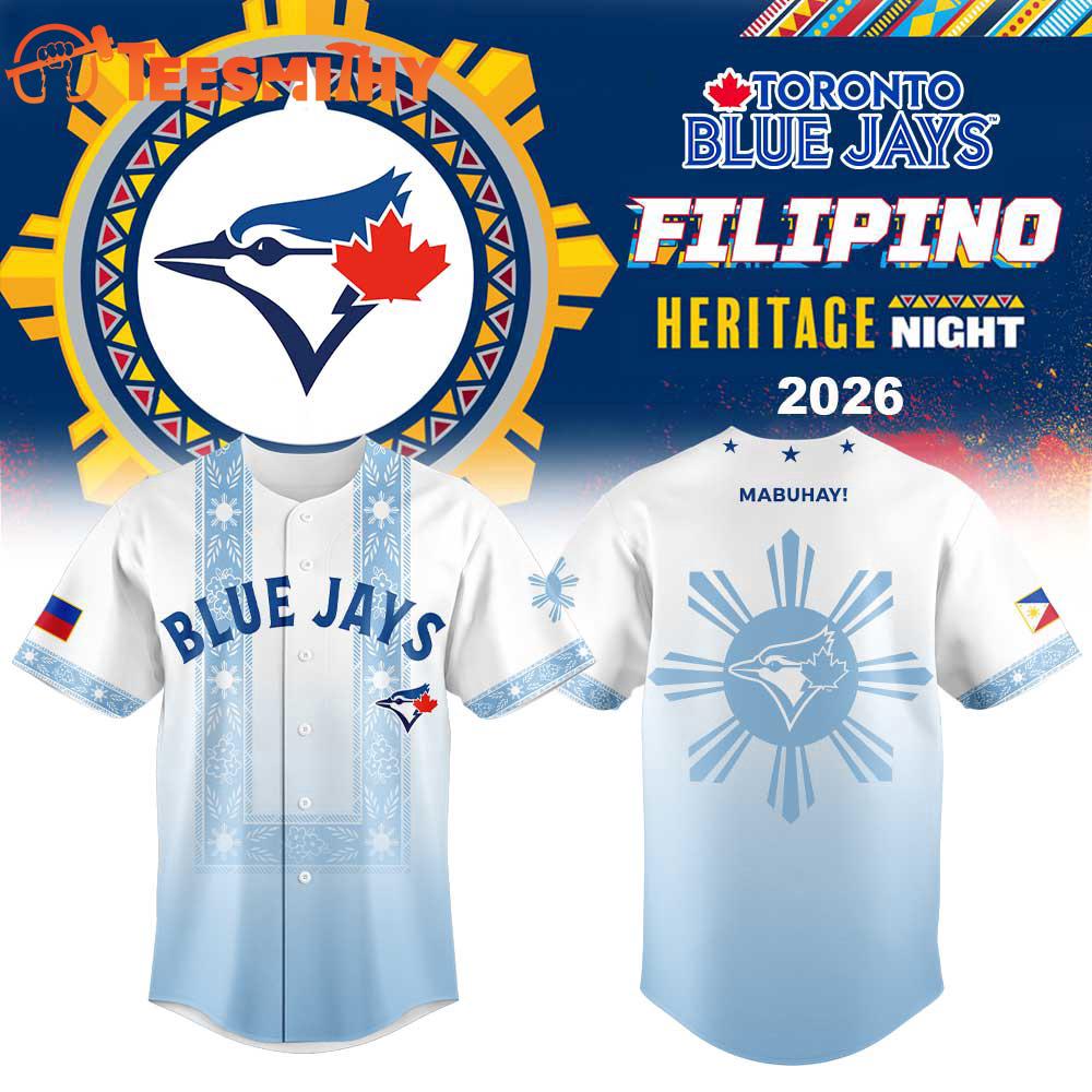 Toronto Blue Jays Filipino Heritage Night 2026 Baseball Jersey