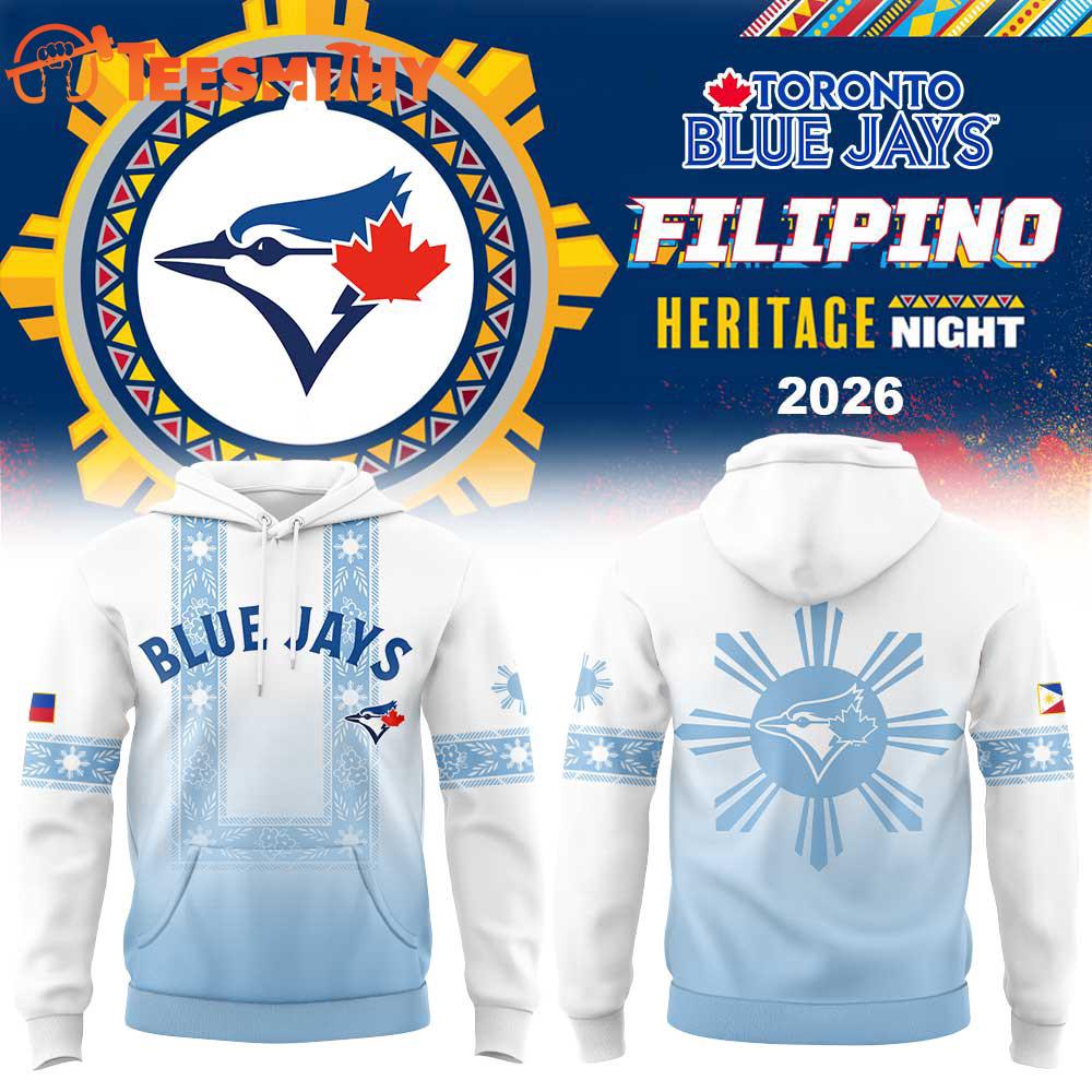 Toronto Blue Jays Filipino Heritage Night 2026 Hoodie