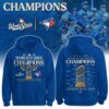 Toronto Blue Jays World Series Champions 2025 New Design Blue Hoodie