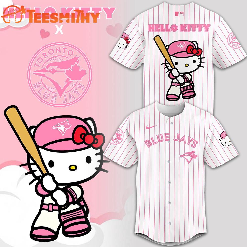 Toronto Blue Jays x Hello Kitty 2025 Baseball Jersey