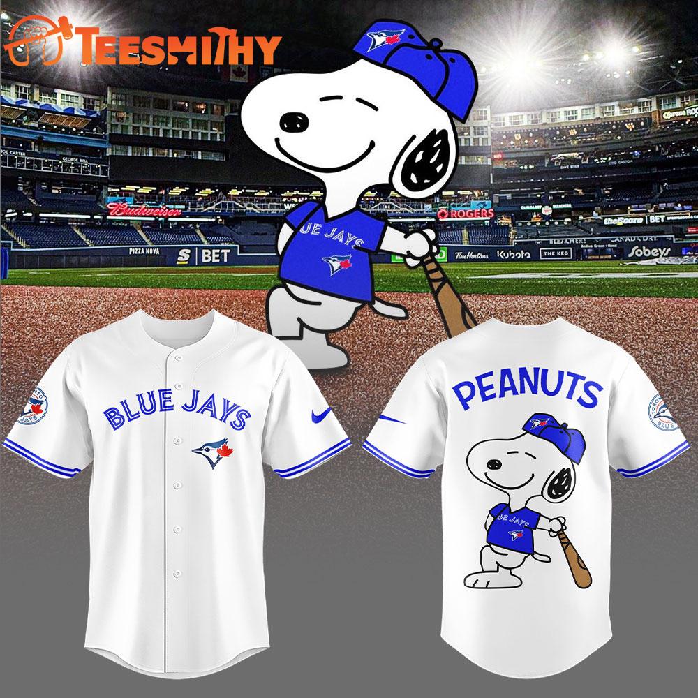 Toronto Blue Jays x Peanuts 2025 Baseball Jersey