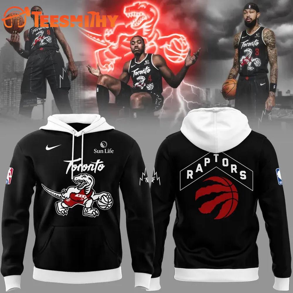 Toronto Raptors 2025 Basketball New Uniform Hoodie
