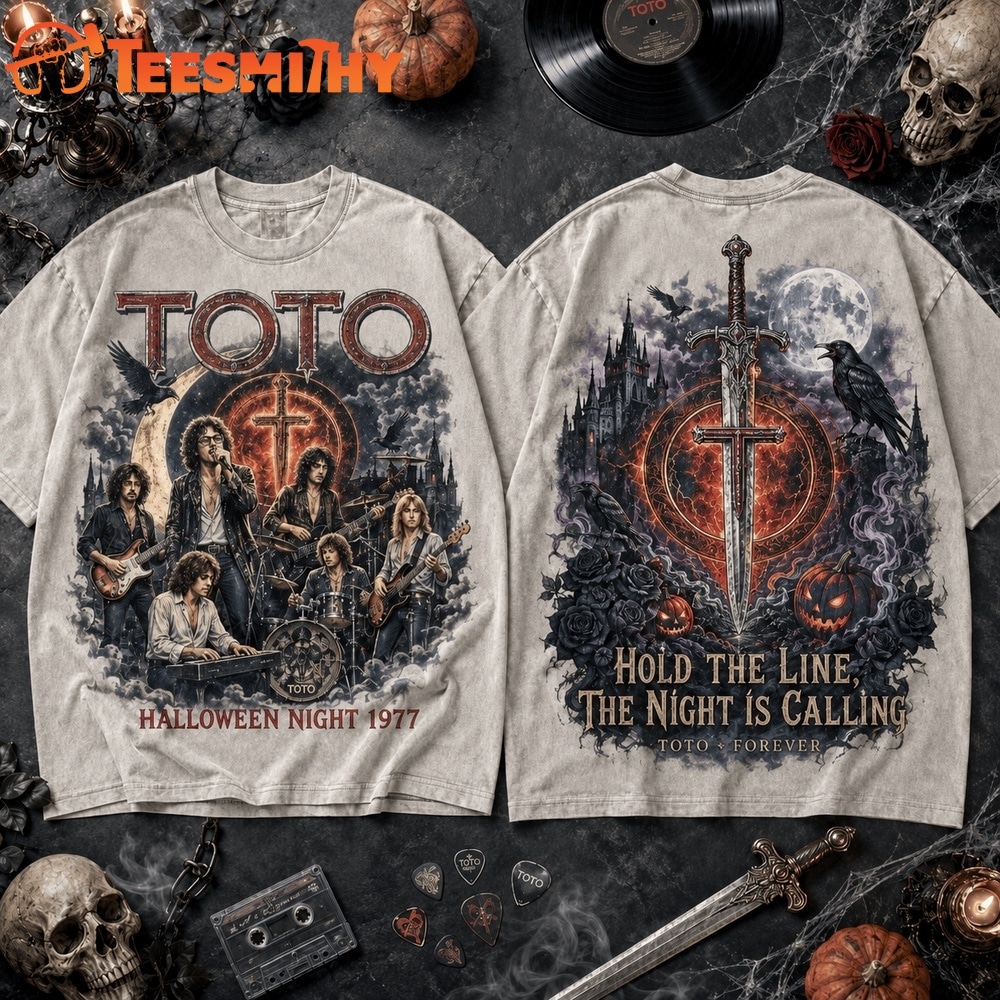 Toto Halloween Night 1977 Vintage Tour 3D Shirt