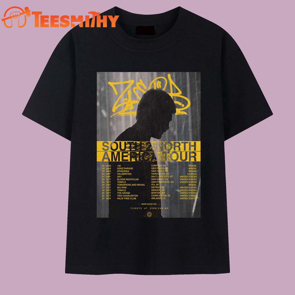Tour 2025 Zerb Vintage T Shirt Tour 2025 Zerb Vintage T Shirt
