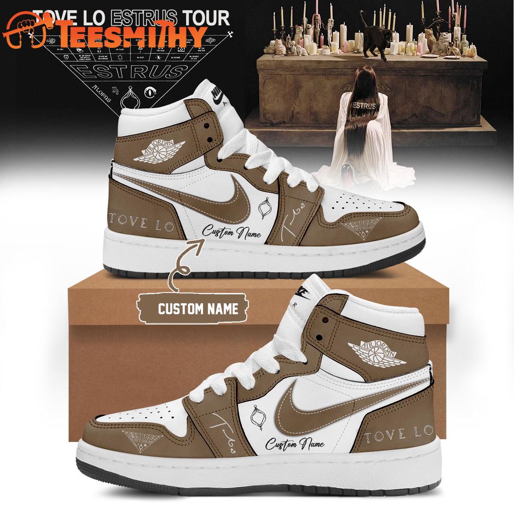Tove Lo ESTRUS Album Music Signature Air Jordan 1 Hightop Shoes