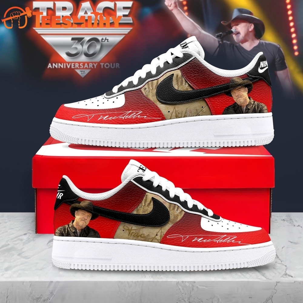 Trace Adkins 30th Anniversary Tour Custom Air Force 1 Shoes