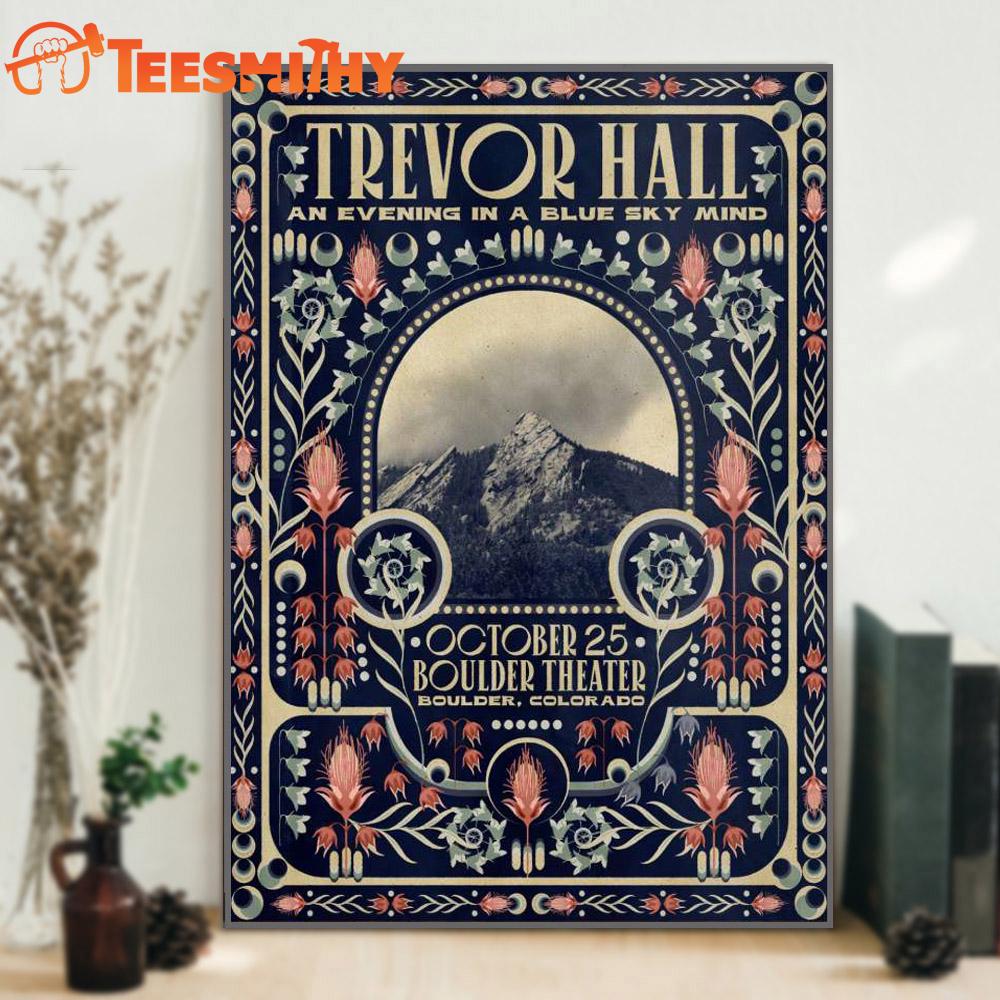 Trevor Hall In Boulder CO On Oct 25 2025 Poster Canvas Art