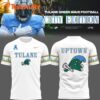 Tulane Green Wave Football 2025 City Edition White 3D Shirt
