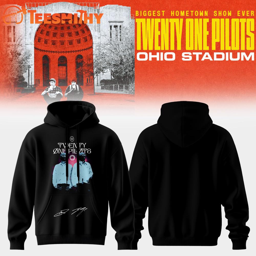 Twenty One Pilots 2026 Shows Signature Limited Edition New Design Hoodie