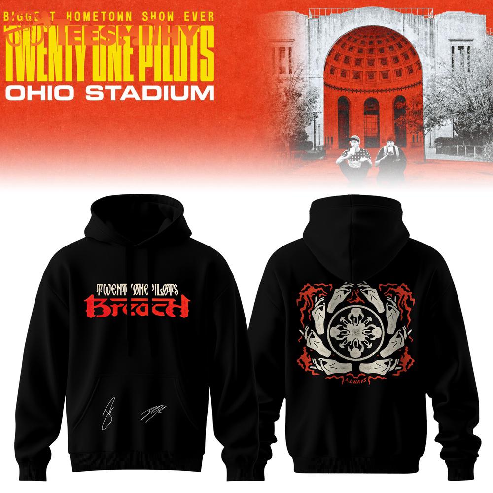 Twenty One Pilots 2026 Shows Signature Special New Hoodie