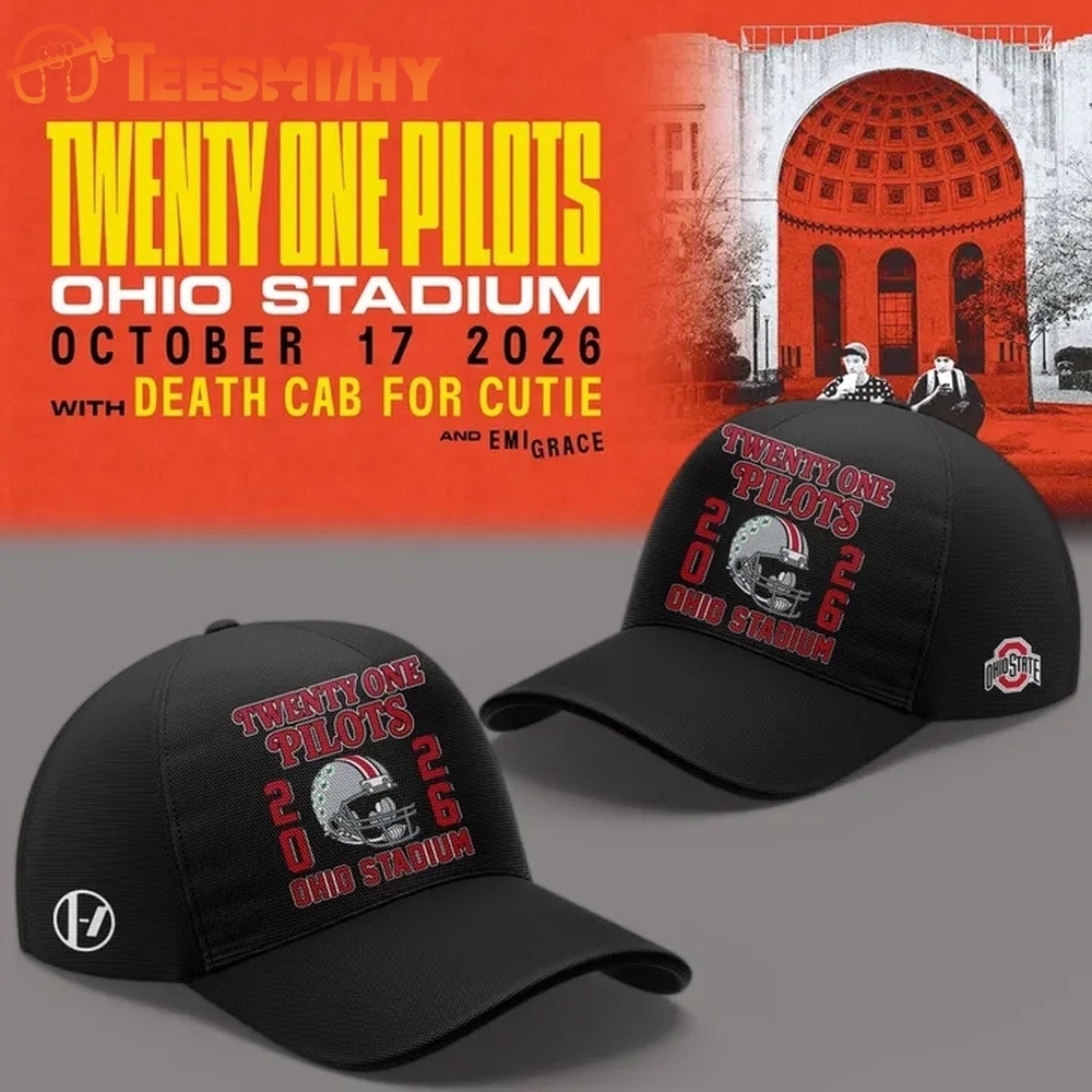 Twenty One Pilots x Ohio State Buckeyes Football 2026 Black Cap