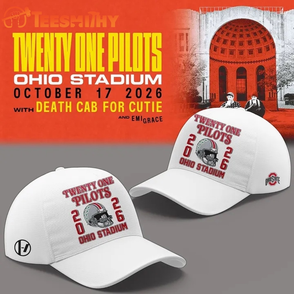 Twenty One Pilots x Ohio State Buckeyes Football 2026 White Cap