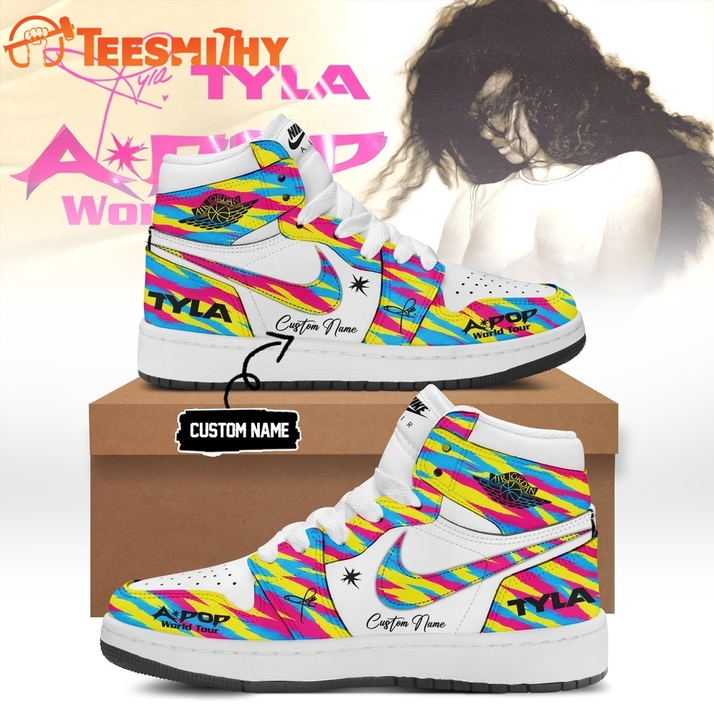 Tyla A POP World Tour Limited Edition Signature Air Jordan 1 Shoes