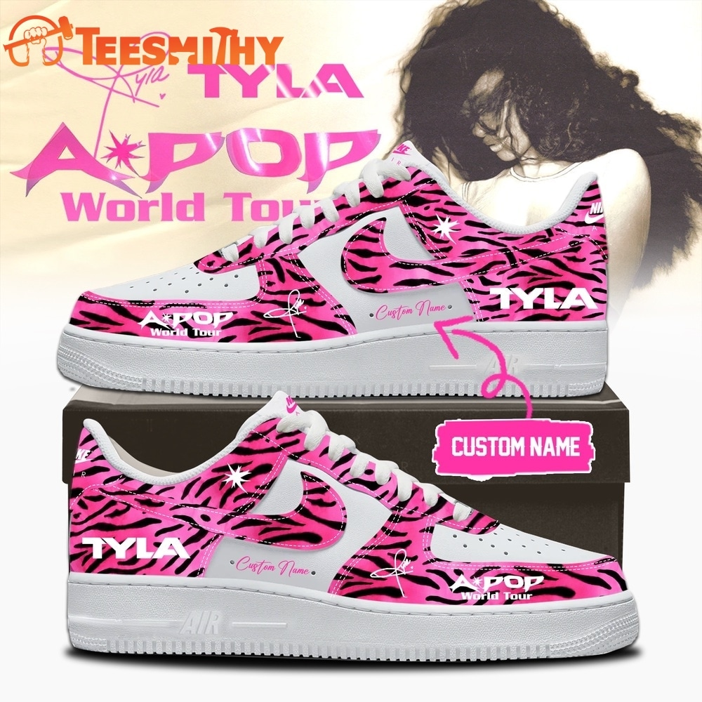 Tyla A POP World Tour Signature 2026 Air Force 1 Shoes Sneaker