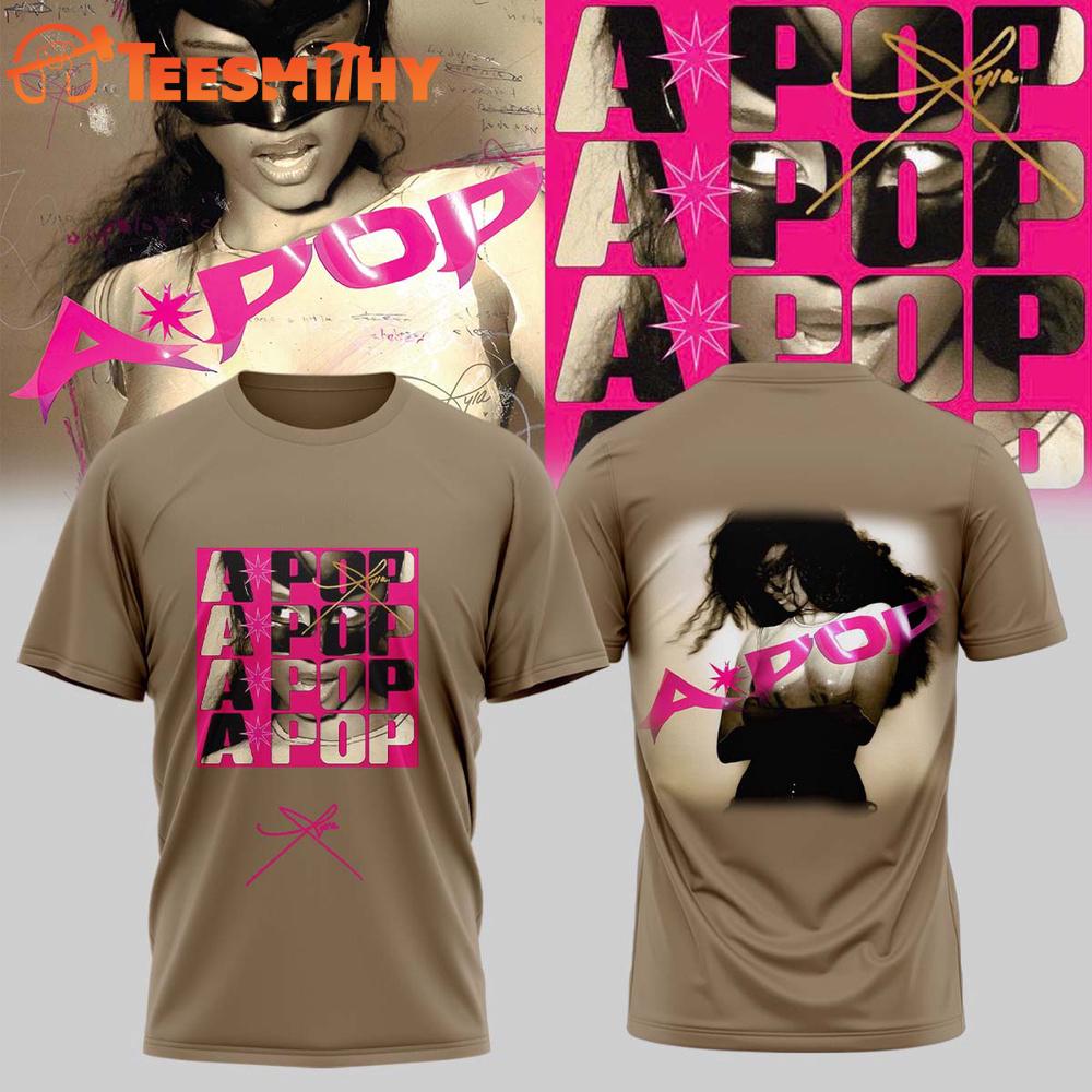TYLA A-POP Album 2026 Signature Graphic Design 3D Shirt