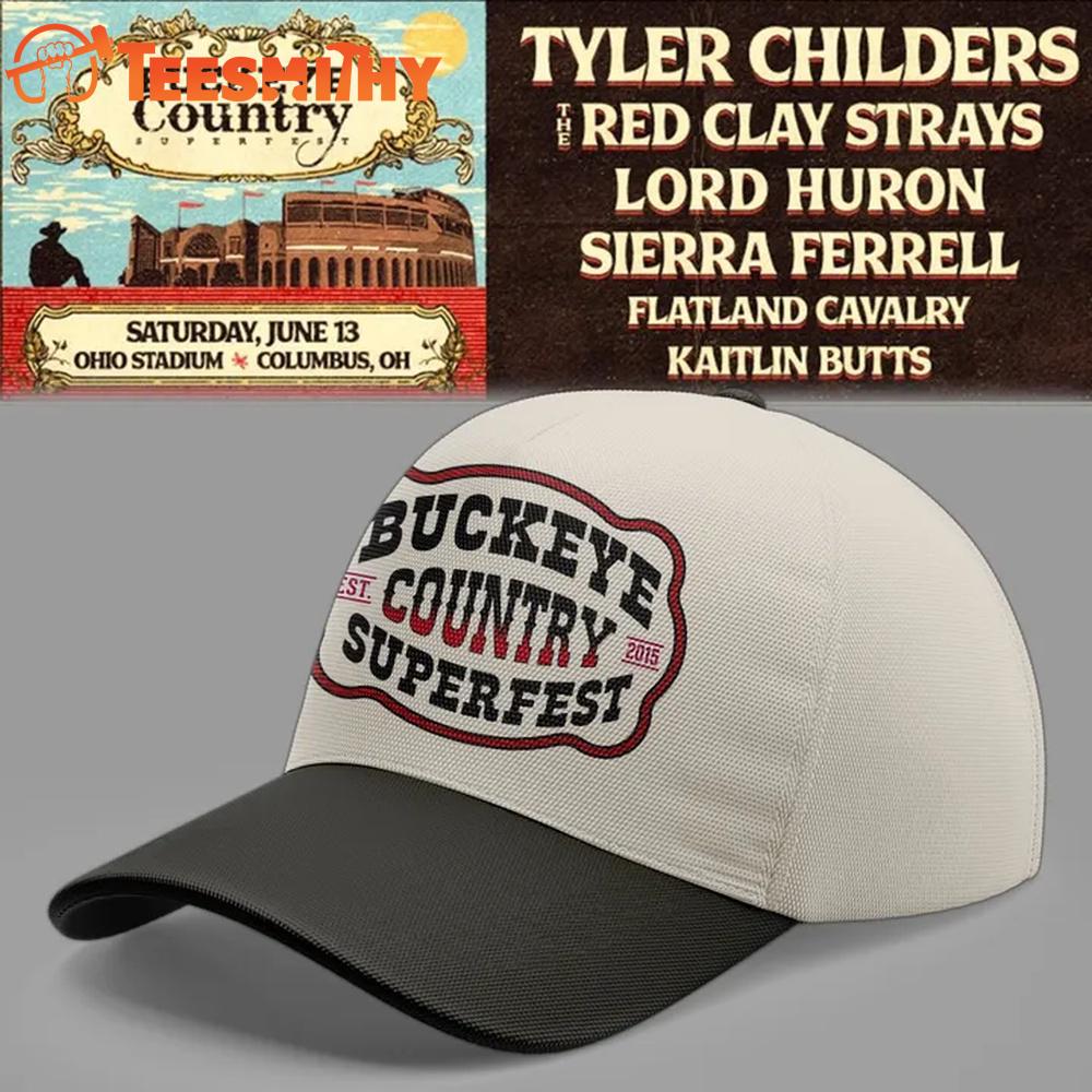 Tyler Childers Buckeye Country Superfest x Ohio Stadium Ohio State Buckeyes Football Cap