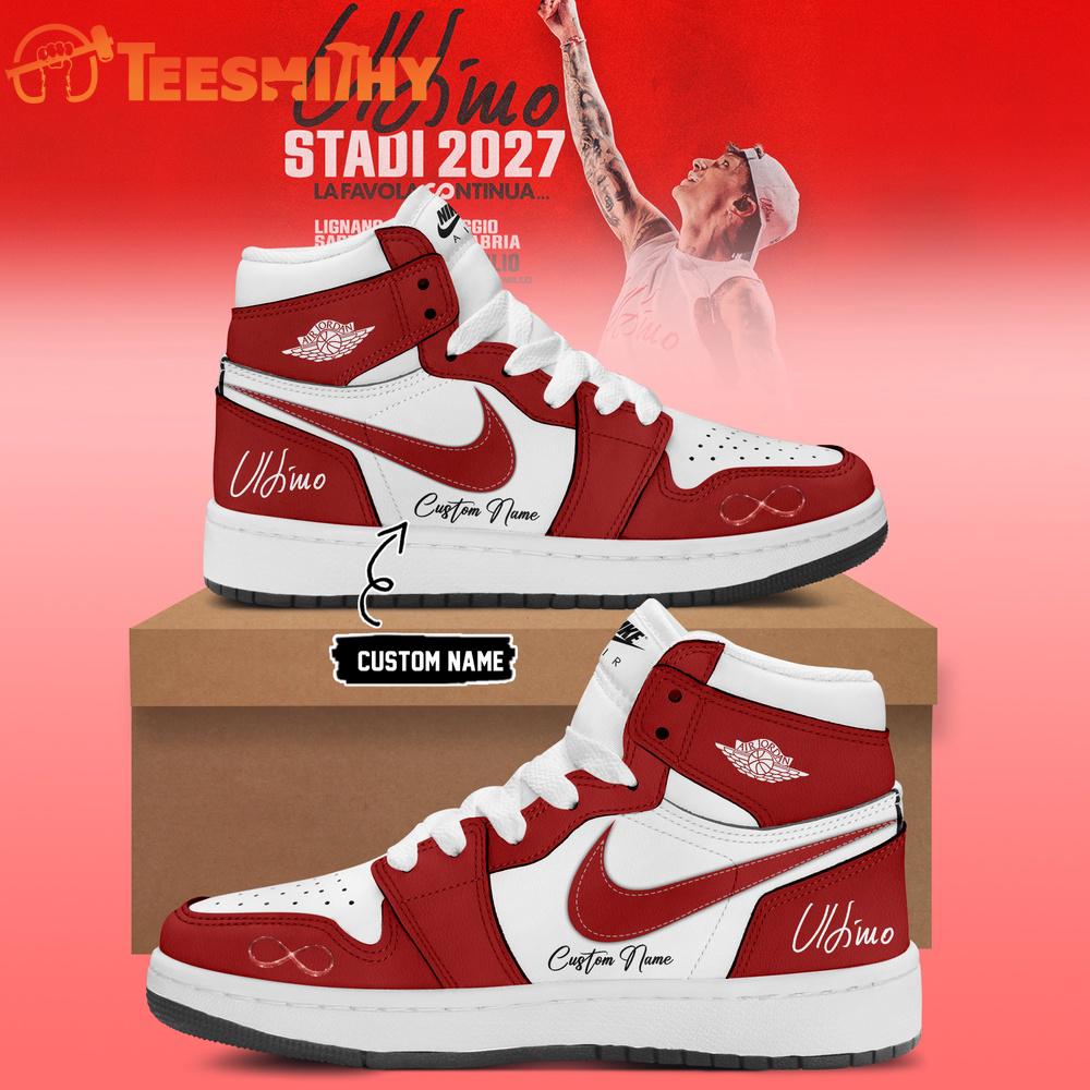 Ultimo Stadi 2027 La Favola Continua Red Air Jordan 1 Hightop Shoes