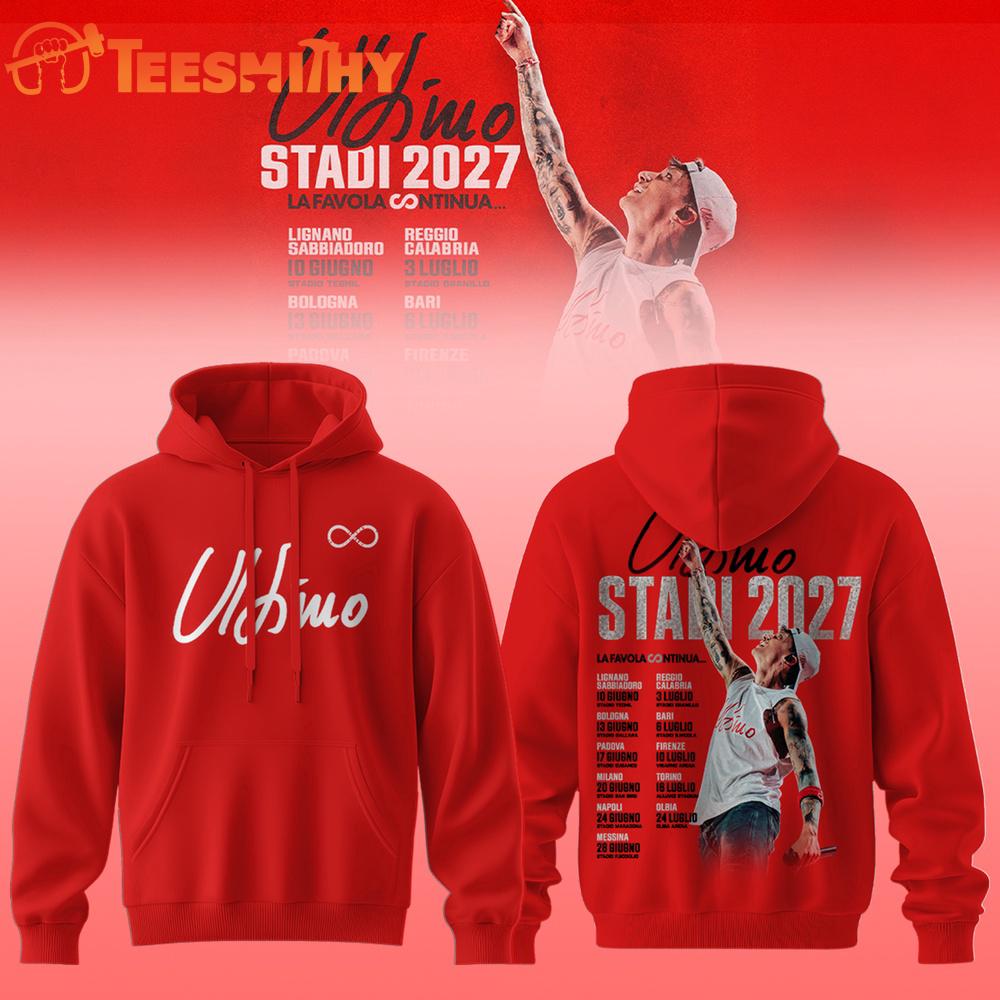 Ultimo Stadi 2027 La Favola Continua Red Hoodie