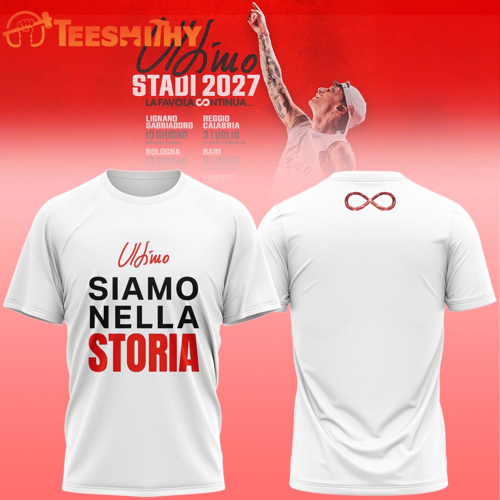 Ultimo Stadi 2027 La Favola Continua White T Shirt