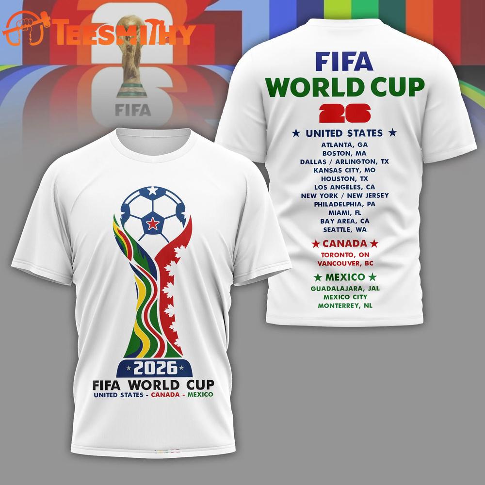 United States Fifa World Cup 2026 Premium 3D Shirt