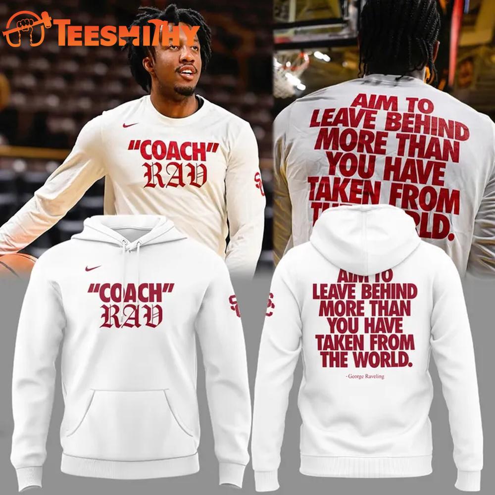USC Trojans 2026 Coach Rav Men's Basketball Hoodie Shirt