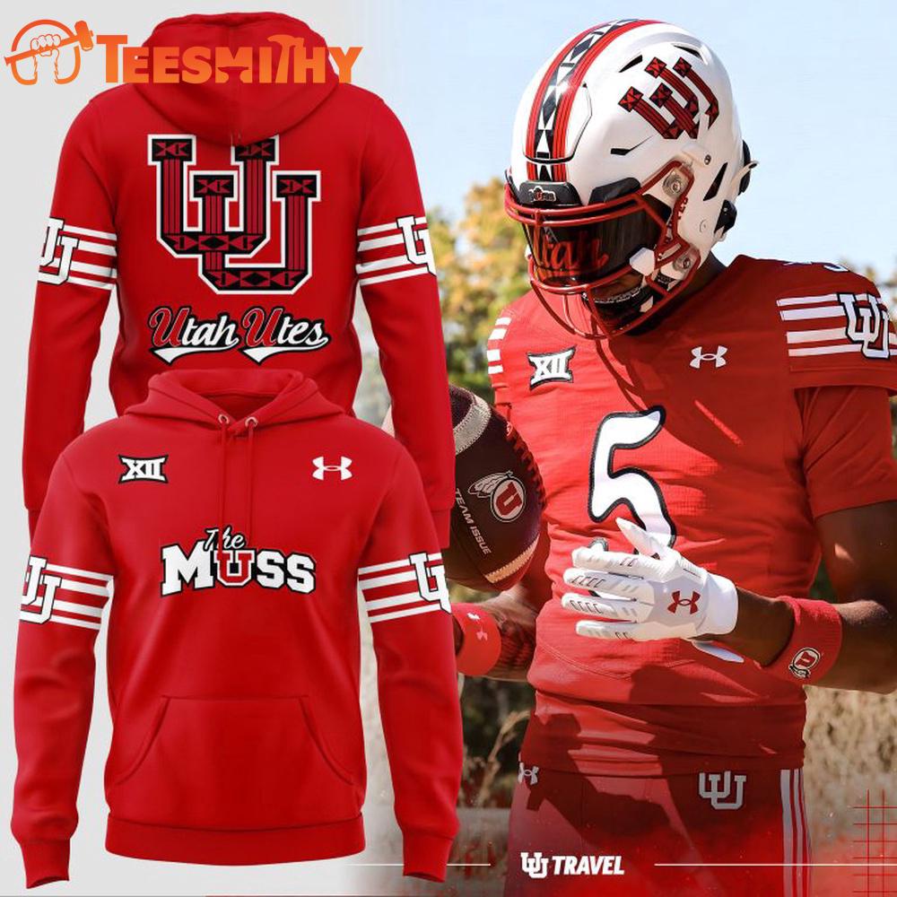 Utah Utes Football THE MUSS 2025 Limited Edition Red Hoodie