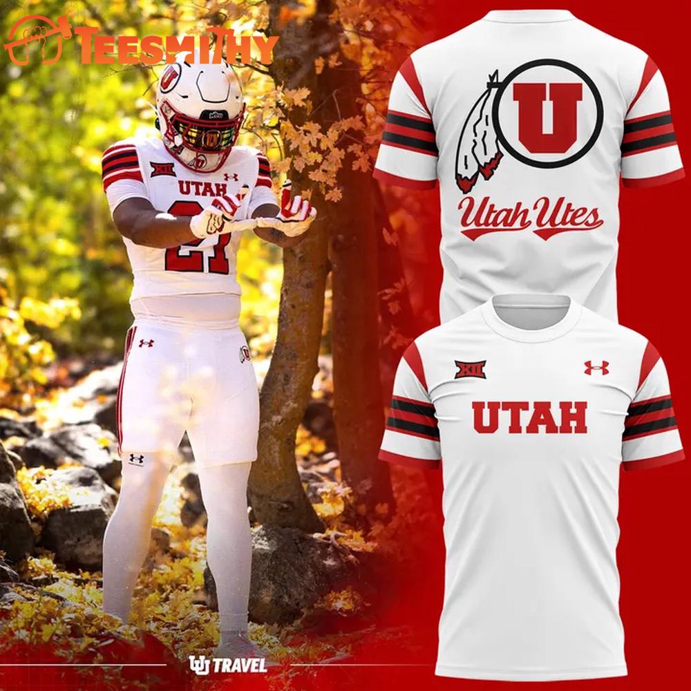 Utah Utes Travel Football 2025 T Shirt