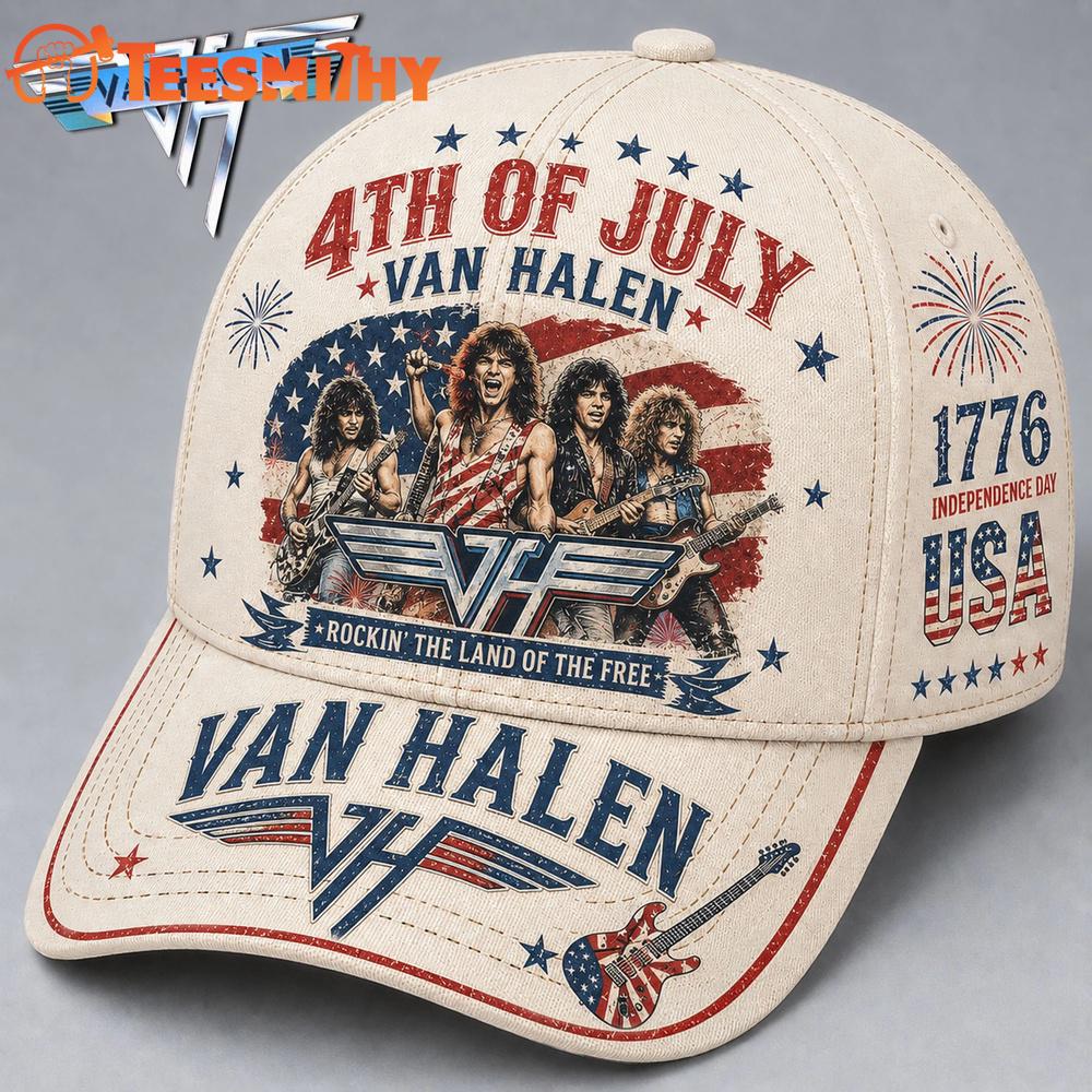 Van Halen 4th of July American Legend Baseball Cap
