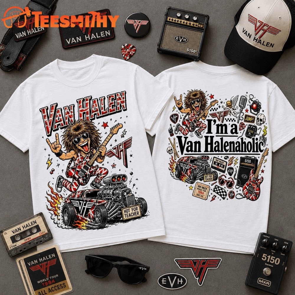 Van Halen I’m a Van Halenaholic Vintage 3D Shirt