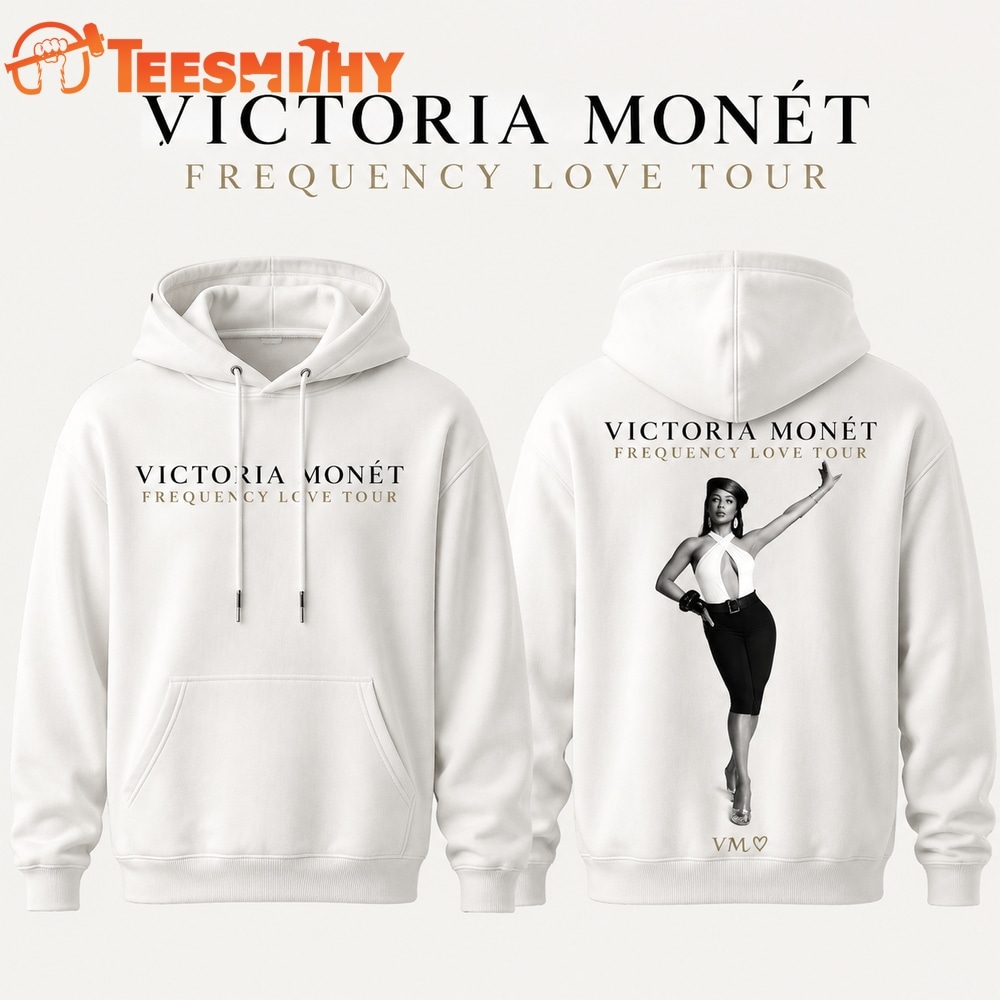 Victoria Monet Frequency Of Love Tour 2026 Graphic Limited Edition Hoodie