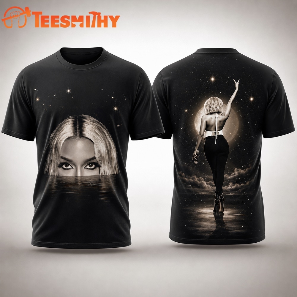 Victoria Monet Frequency Of Love Tour 2026 Graphic Signed 3D Shirt