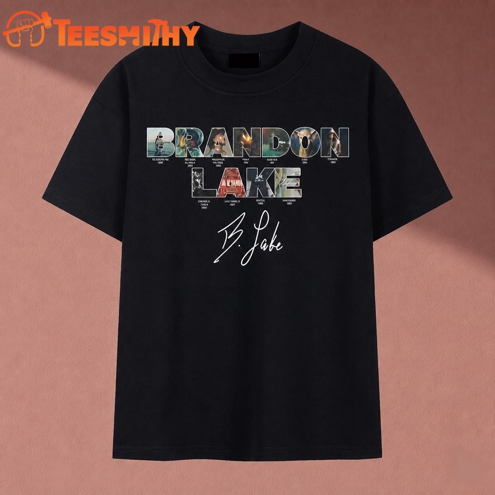 Vintage Brandon Lake Graphic T Shirt Signature Country Music Fan Shirt