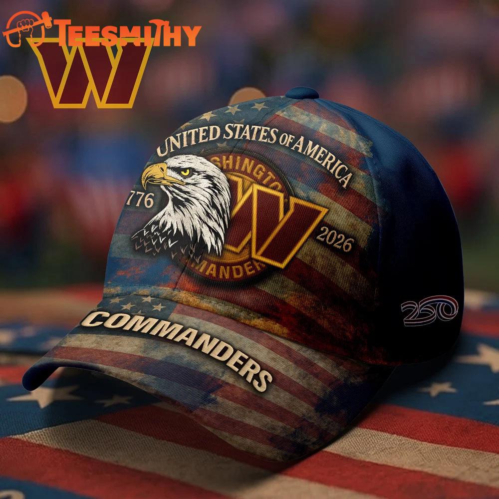 Washington Commanders 2026 NFL 250th Anniversary of America Classic Cap