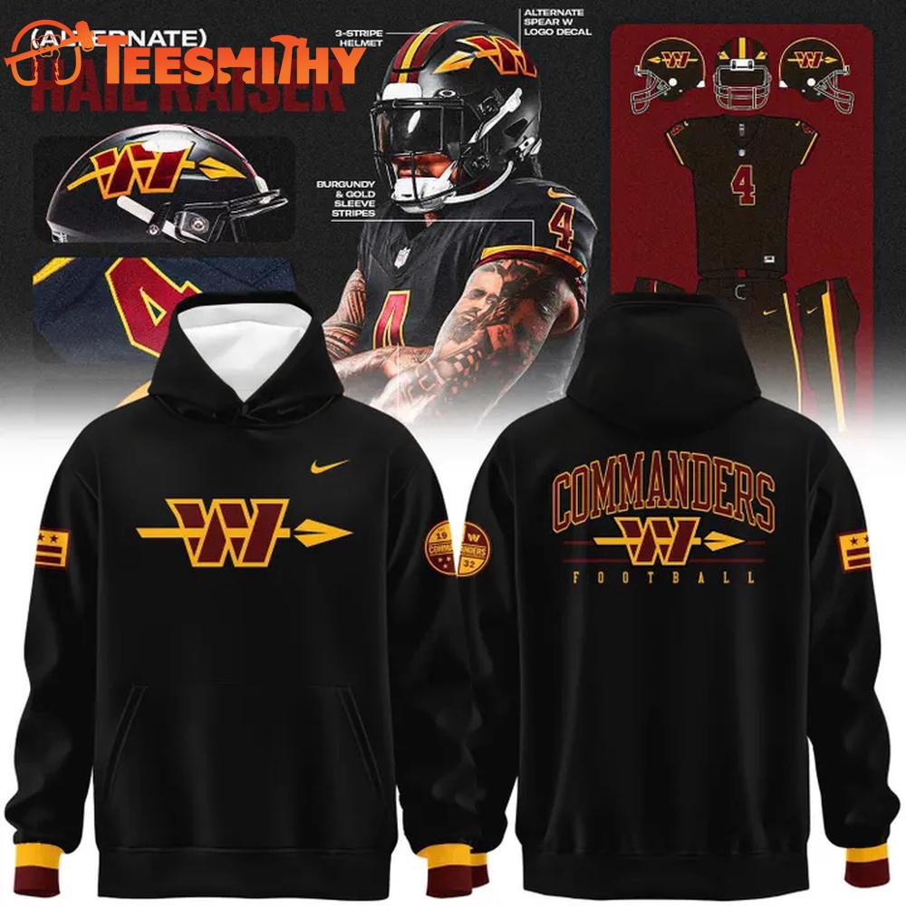 Washington Commanders Hail Raiser Limited Hoodie