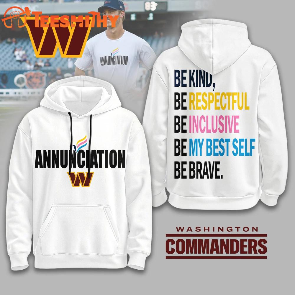 Washington Commanders NFL Annunciation Limited Edition Hoodie Shirt