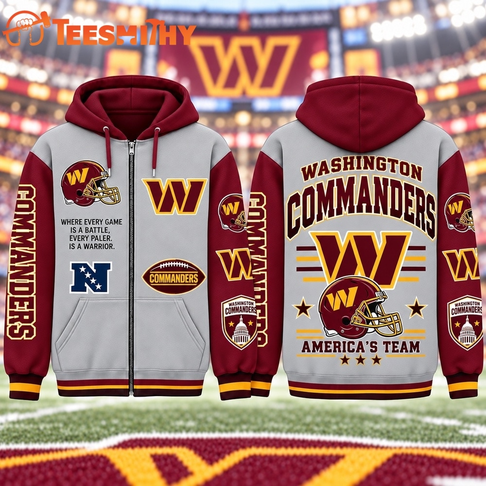 Washington Commanders NFL Gridiron Heritage Zip Hoodie