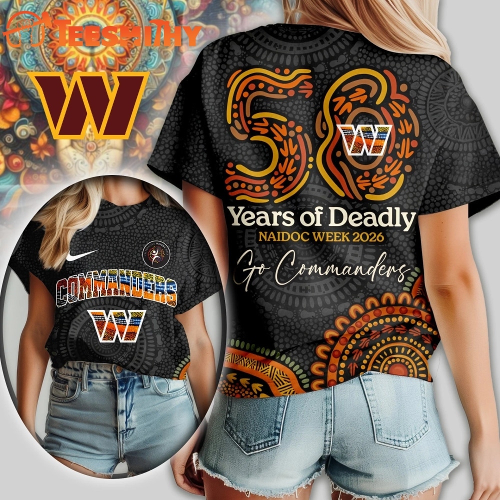 Washington Commanders NFL Naidoc Week 2026 Unisex 3D Shirt
