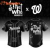 Washington Nationals The Who The Song Is Over North American Farewell Tour Baseball Jersey