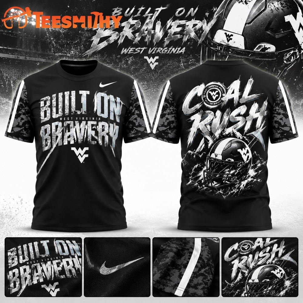 West Virginia Mountaineers Coal Rush 2026 T Shirt
