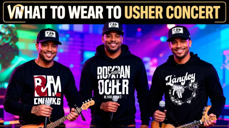 What to Wear to an Usher Concert: Stylish Outfit Ideas for Fans