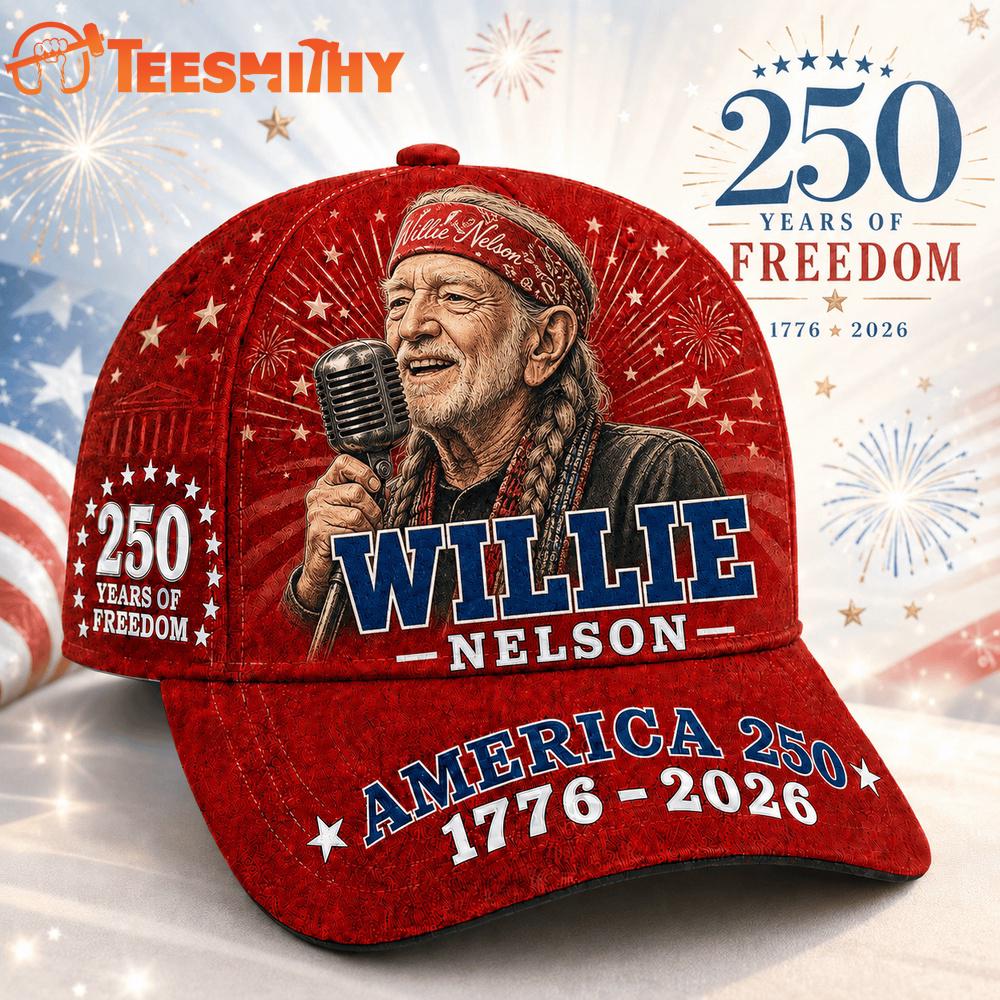 Willie Nelson 250 Years Of Freedom Classic Cap
